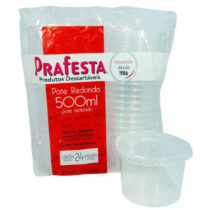 Kit Pote 500ml Red C/tp 24UN